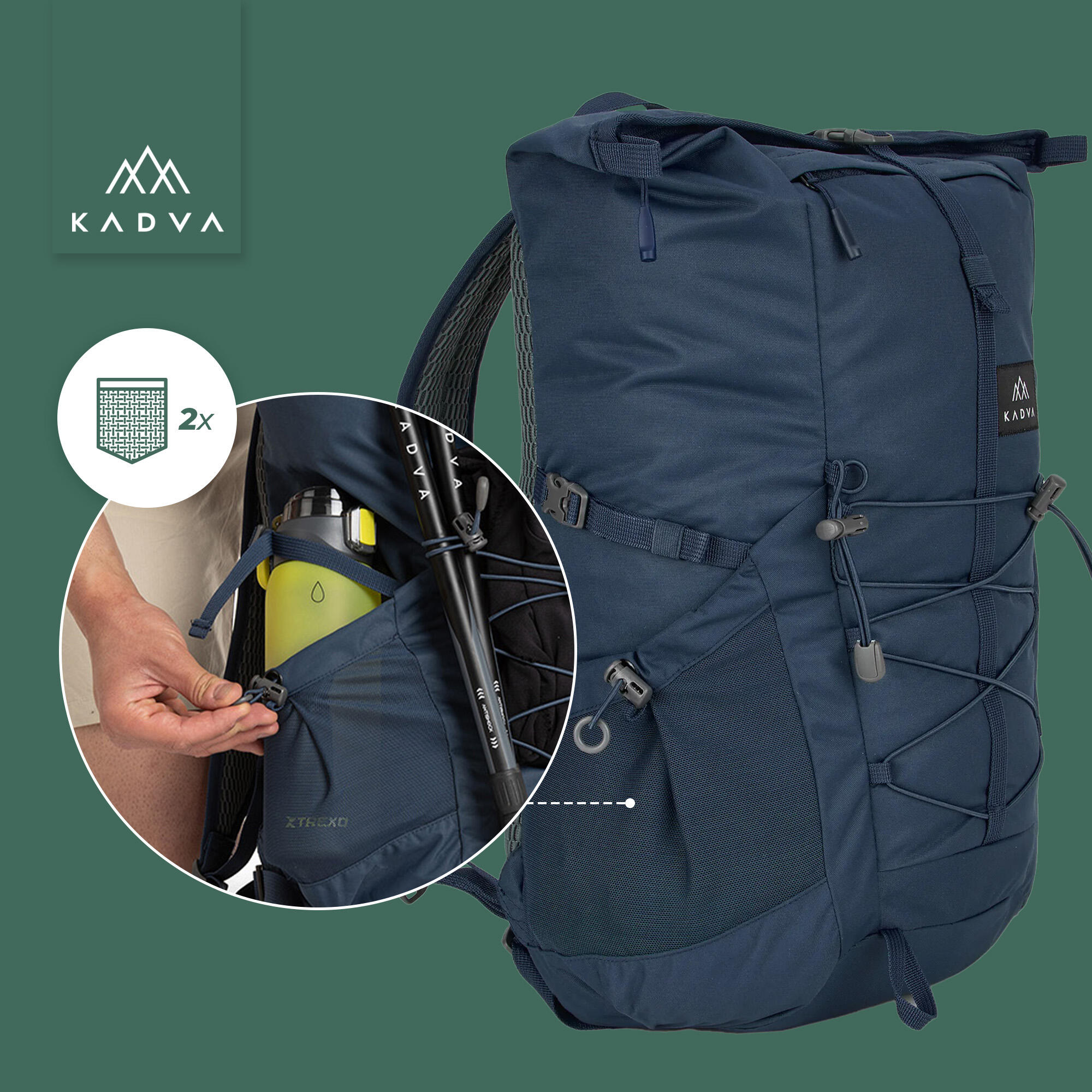 Mochila urbana KADVA CityQuest 22 l 5/7