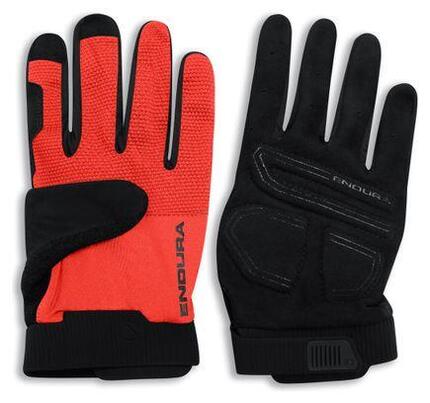 Gants Longs Unisexe Endura Loop Rouge