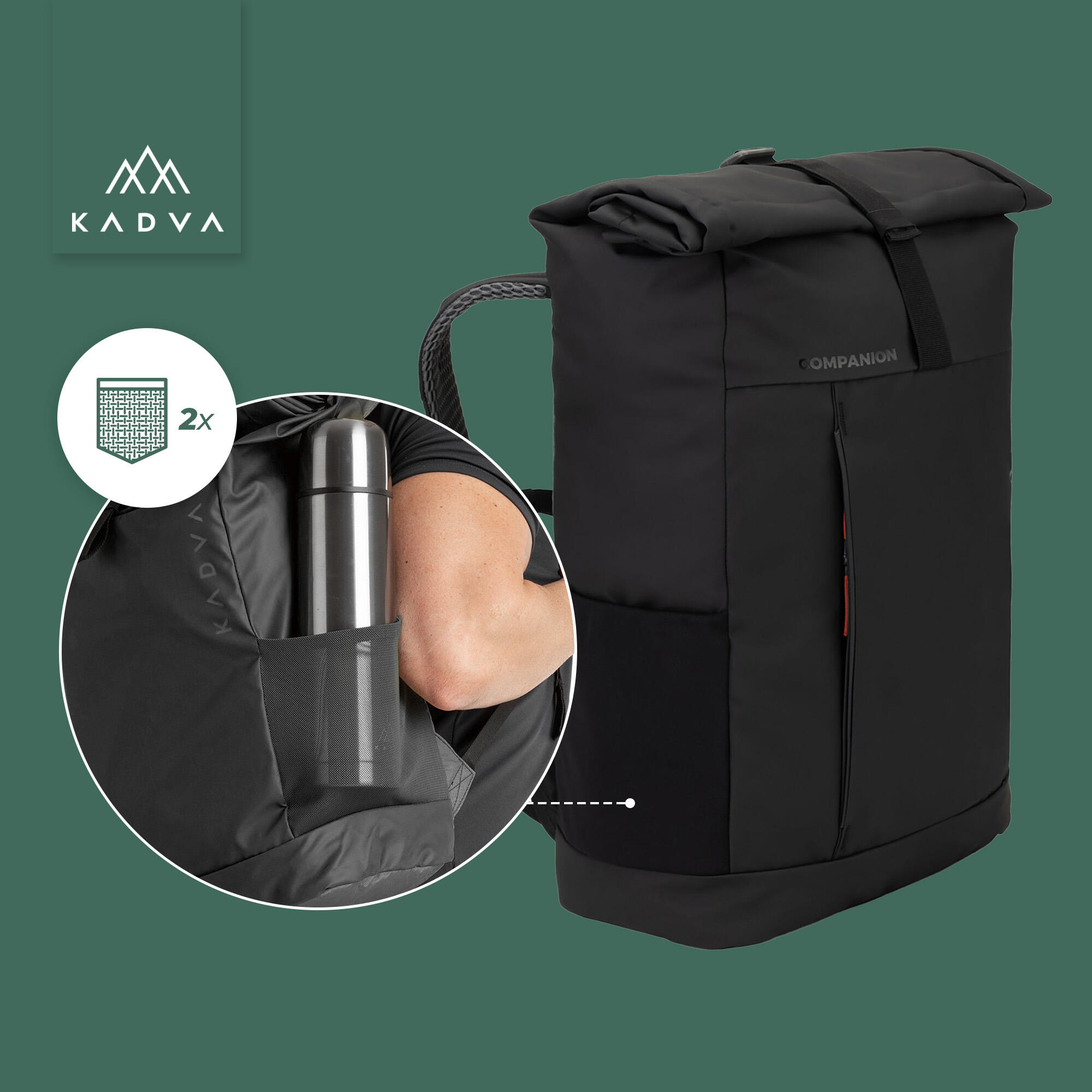 Mochila urbana KADVA Companion 20 l 5/7