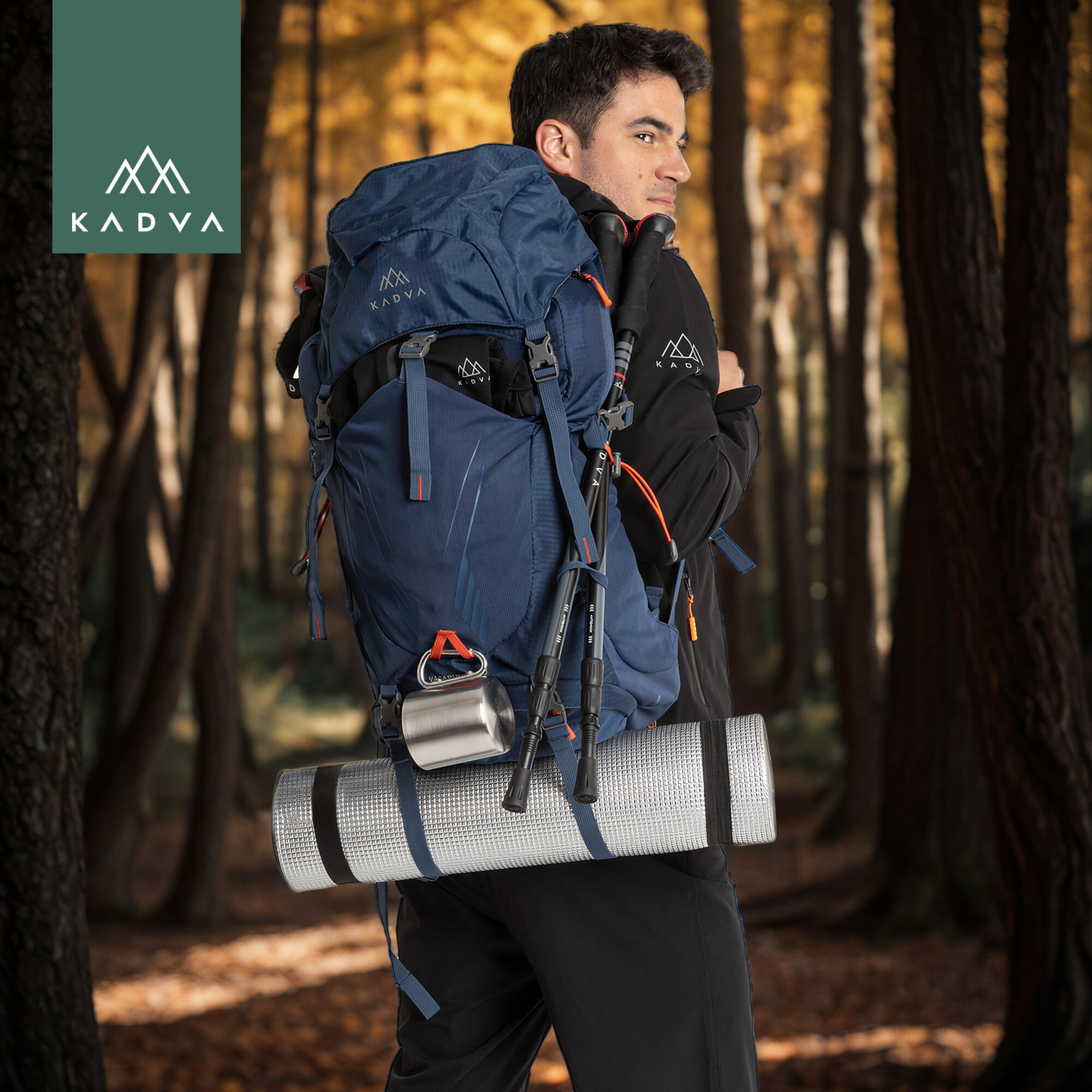 Mochila de trekking KADVA Vagabundo 40 l 7/7