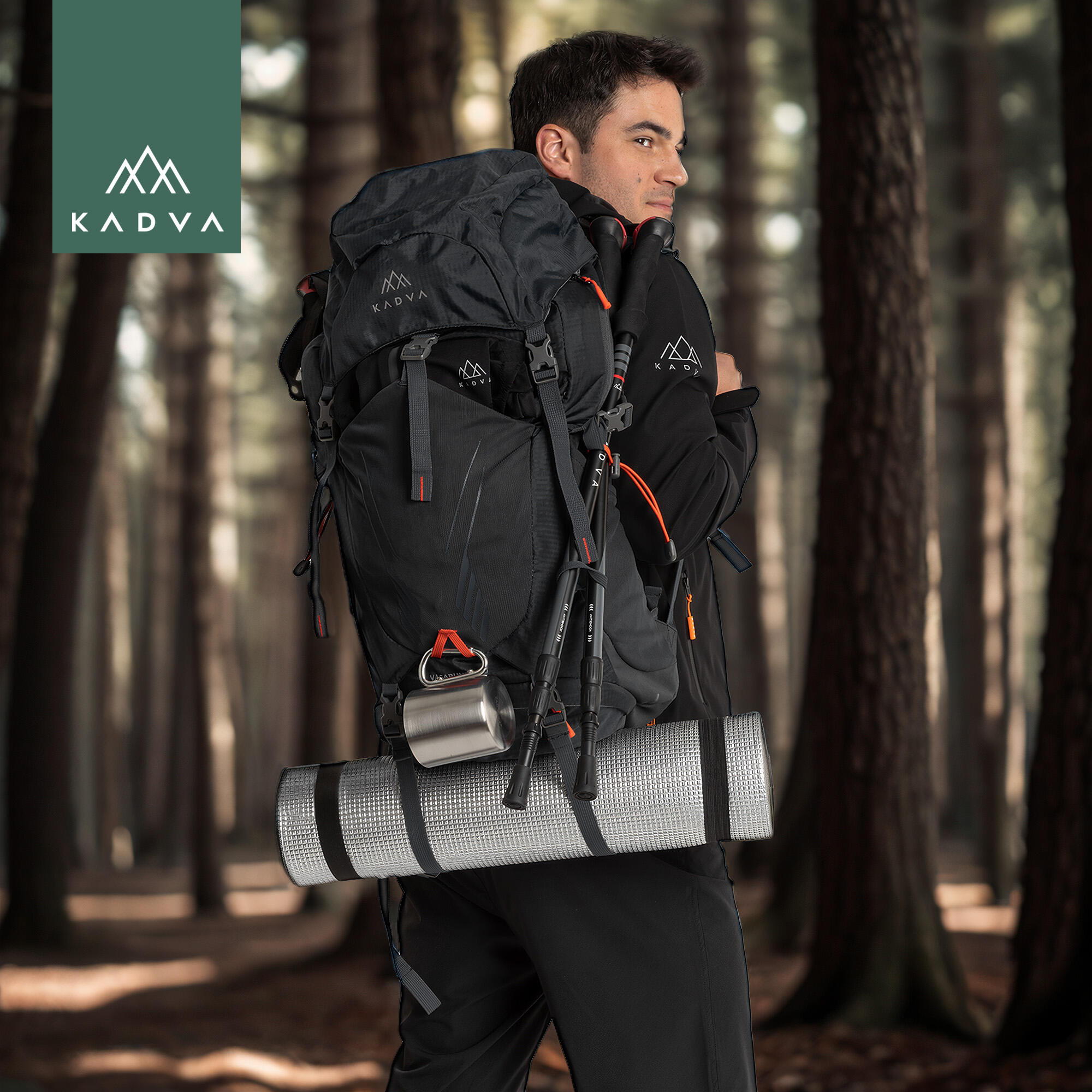Mochila de trekking KADVA Vagabundo 40 l 7/7