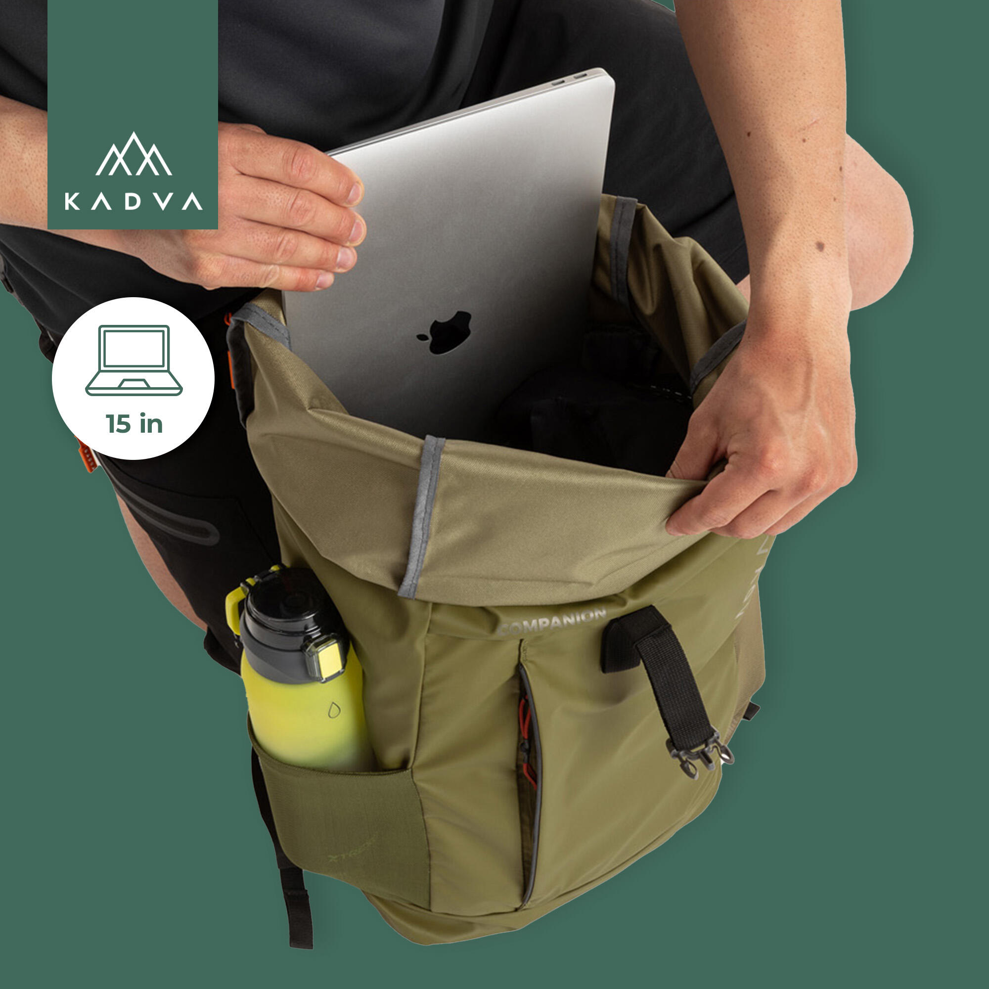 Sac à dos urbain KADVA Companion 20 l 7/7