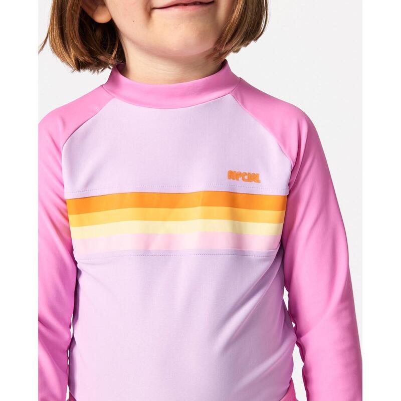 Longsleeve do pływania dziecięcy Rip Curl Rainbow Tide Rash Vest