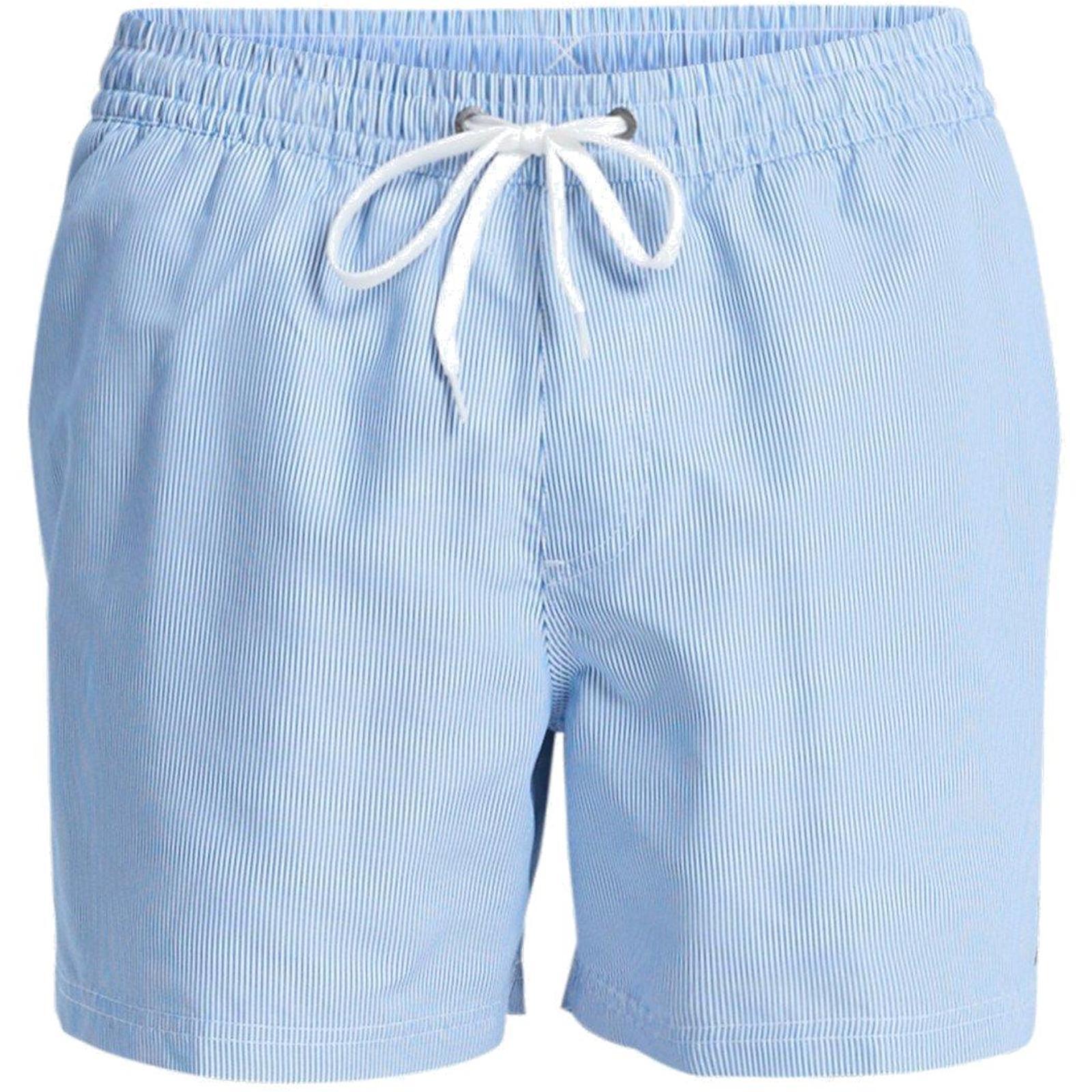 Calção de banho Quiksilver Everyday Deluxe Volley 15 branco e azul 7/7