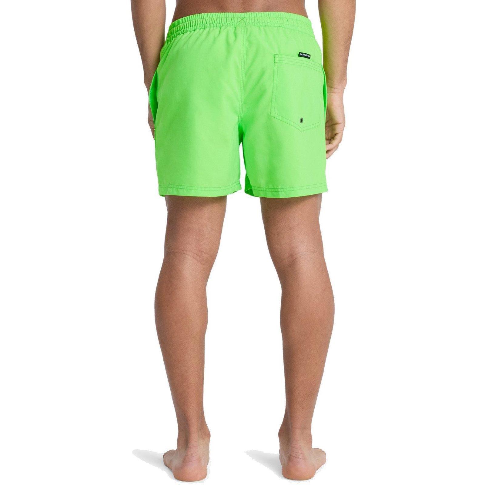 Quiksilver Everyday Solid 15" Swim Shorts-Green Gecko 5/7