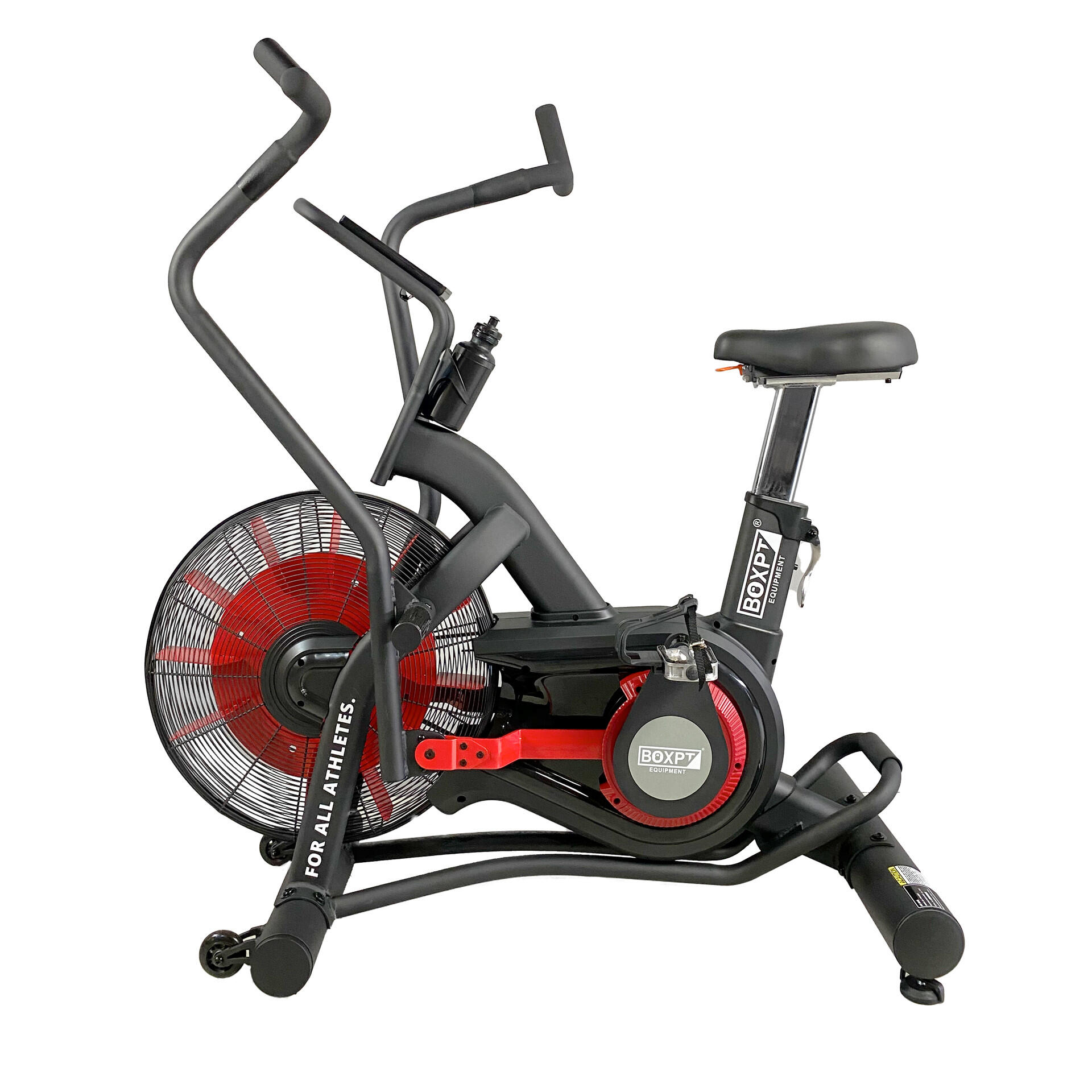 Boxpt Equipment - Air Bike Evolution - Vélo Elliptique - Noir|rouge - No Size - Decathlon