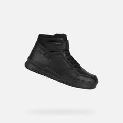 Baskets Geox Modèle J Perth Boy Couleur Gris