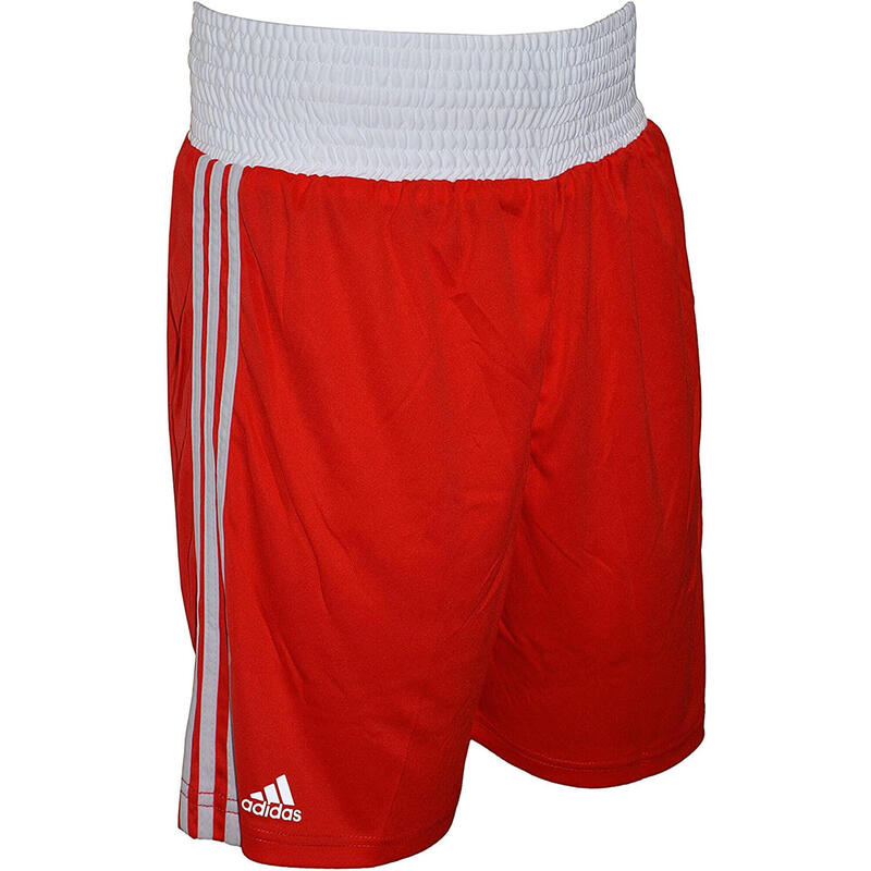 adidas pantalon de boxe en Climacoolpolyester rouge/blanc
