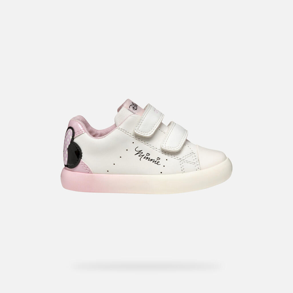 Geox Baby Girls B Gisli Girl BSneaker, white pink