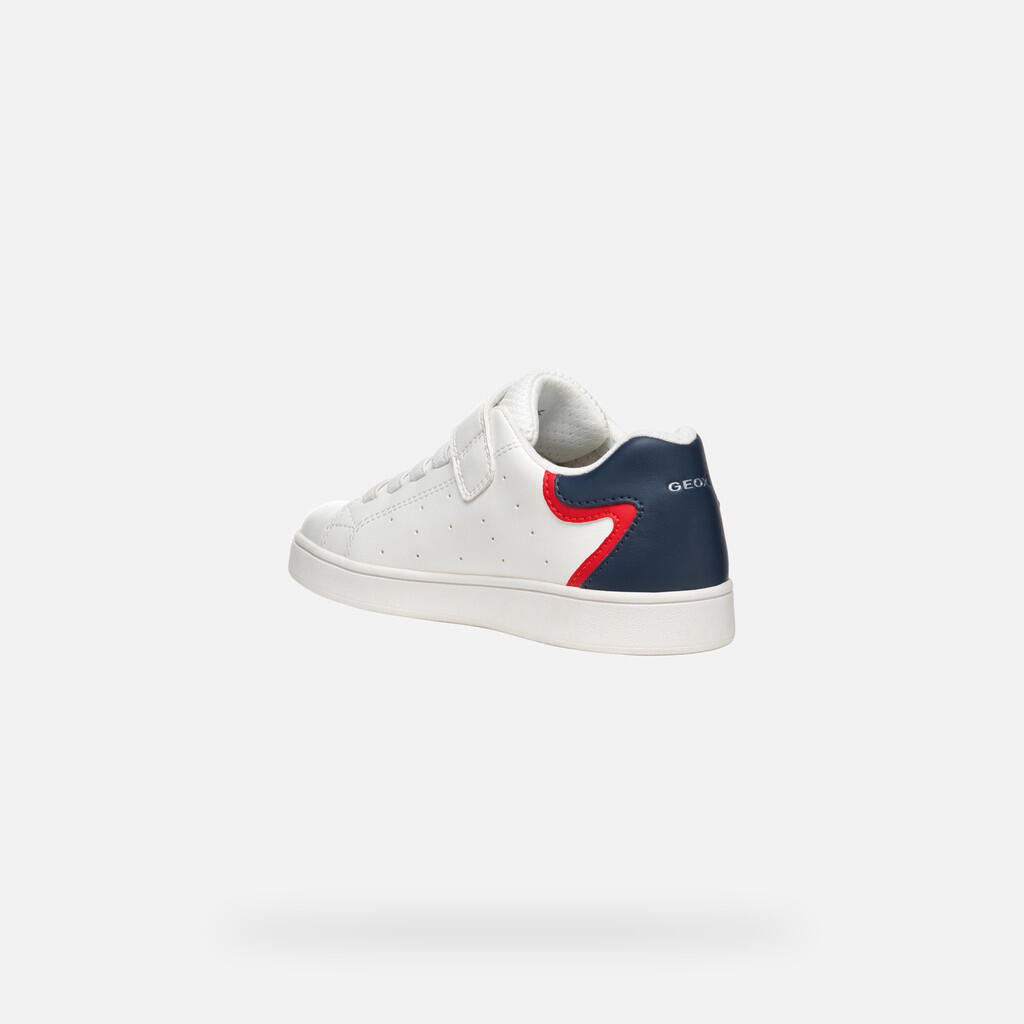 Baskets Garçon J ECLYPER BOY Blanc/Bleu 5/7