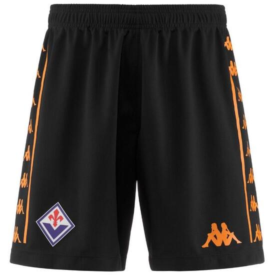 Pantaloncini sportivi ACF Fiorentina da Uomo in Poliestere riciclato Arancione