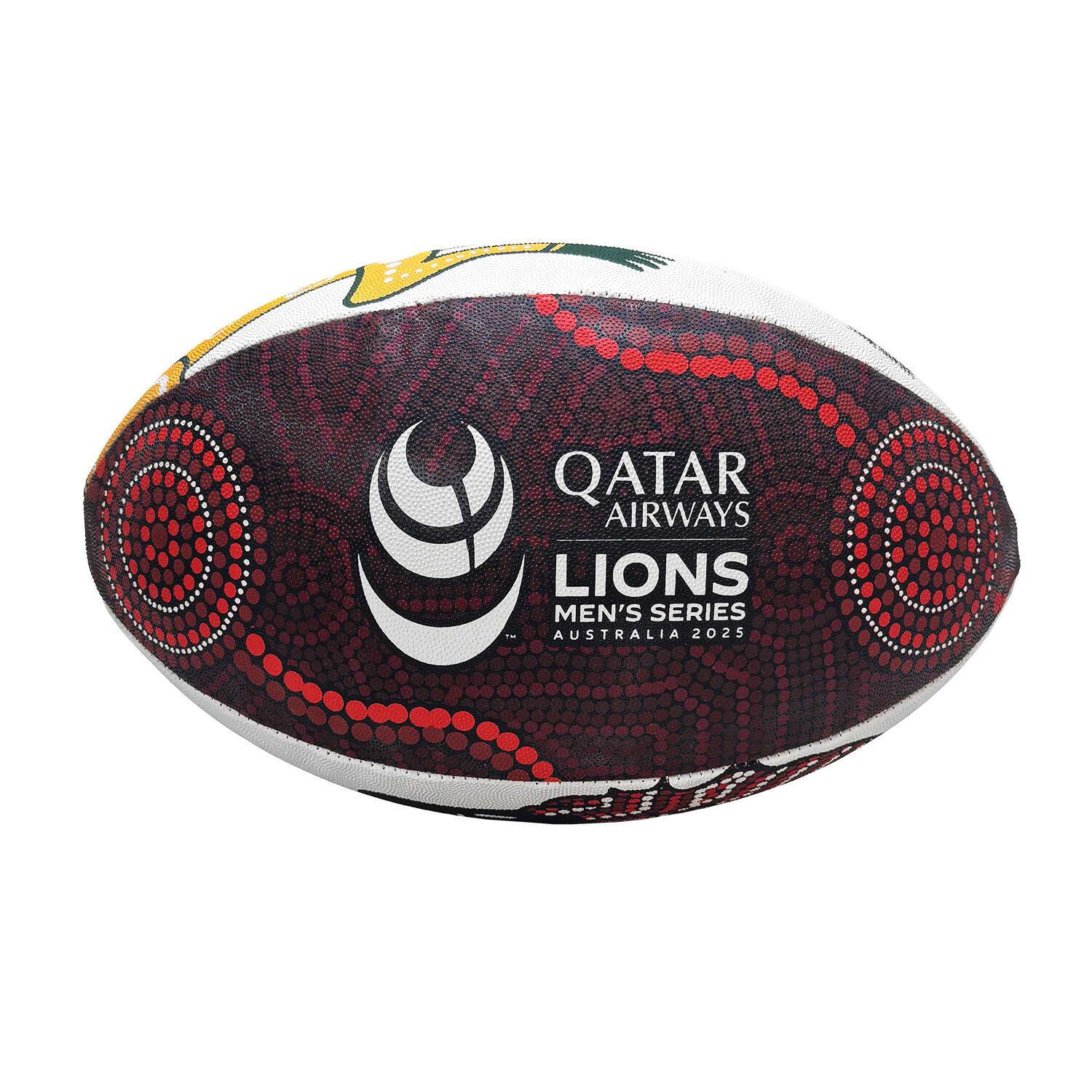 British & Irish Lions 2025 Series Supporters Rugby Ball 3/4