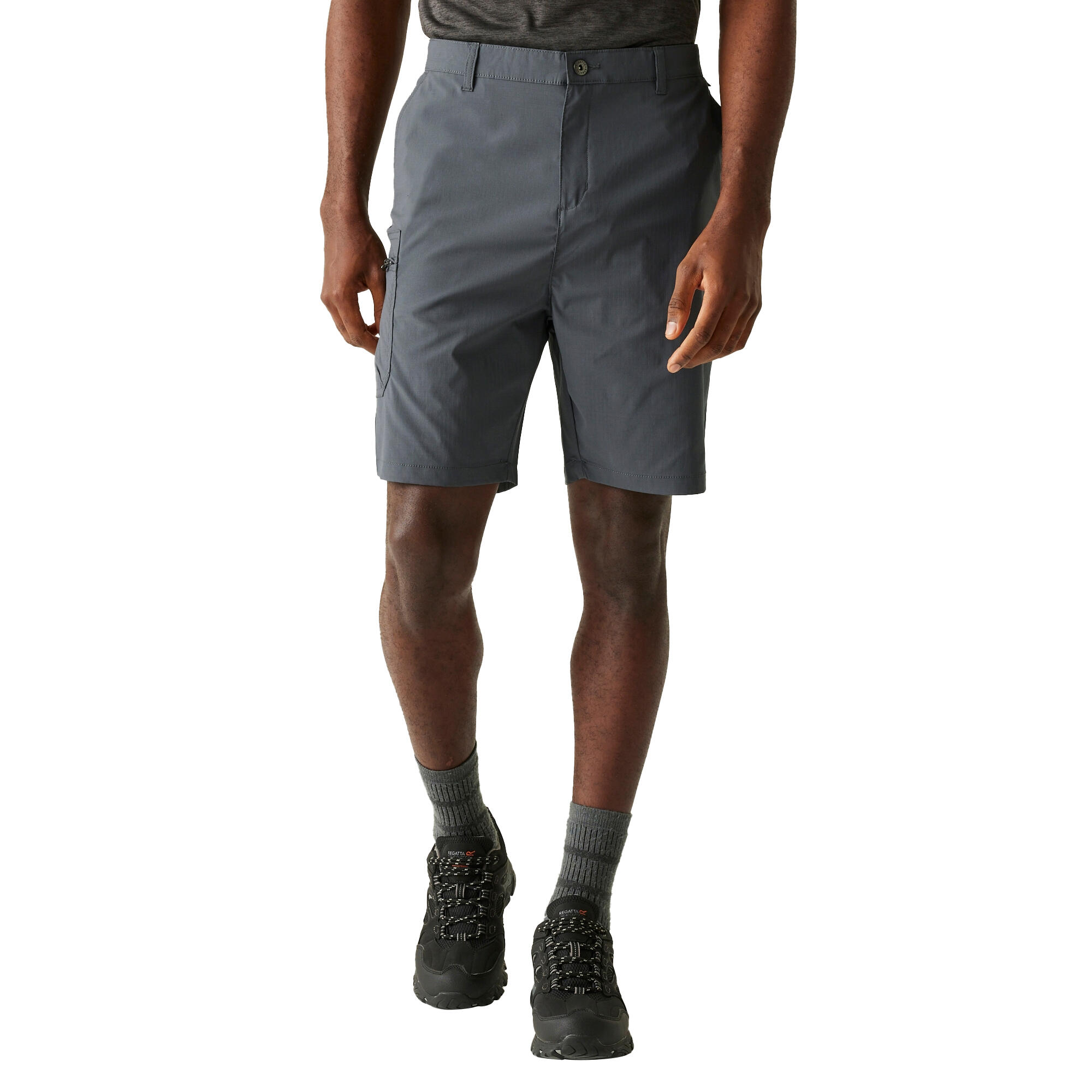 Mens Dalry Multi Pocket Shorts (Seal Grey) 4/5