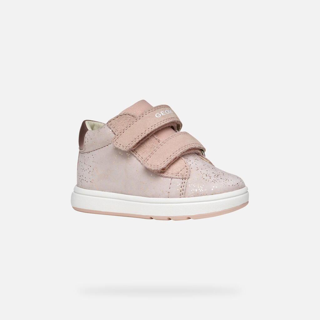 Premiers Pas Bébé Fille B BIGLIA GIRL Rose Clair 4/7