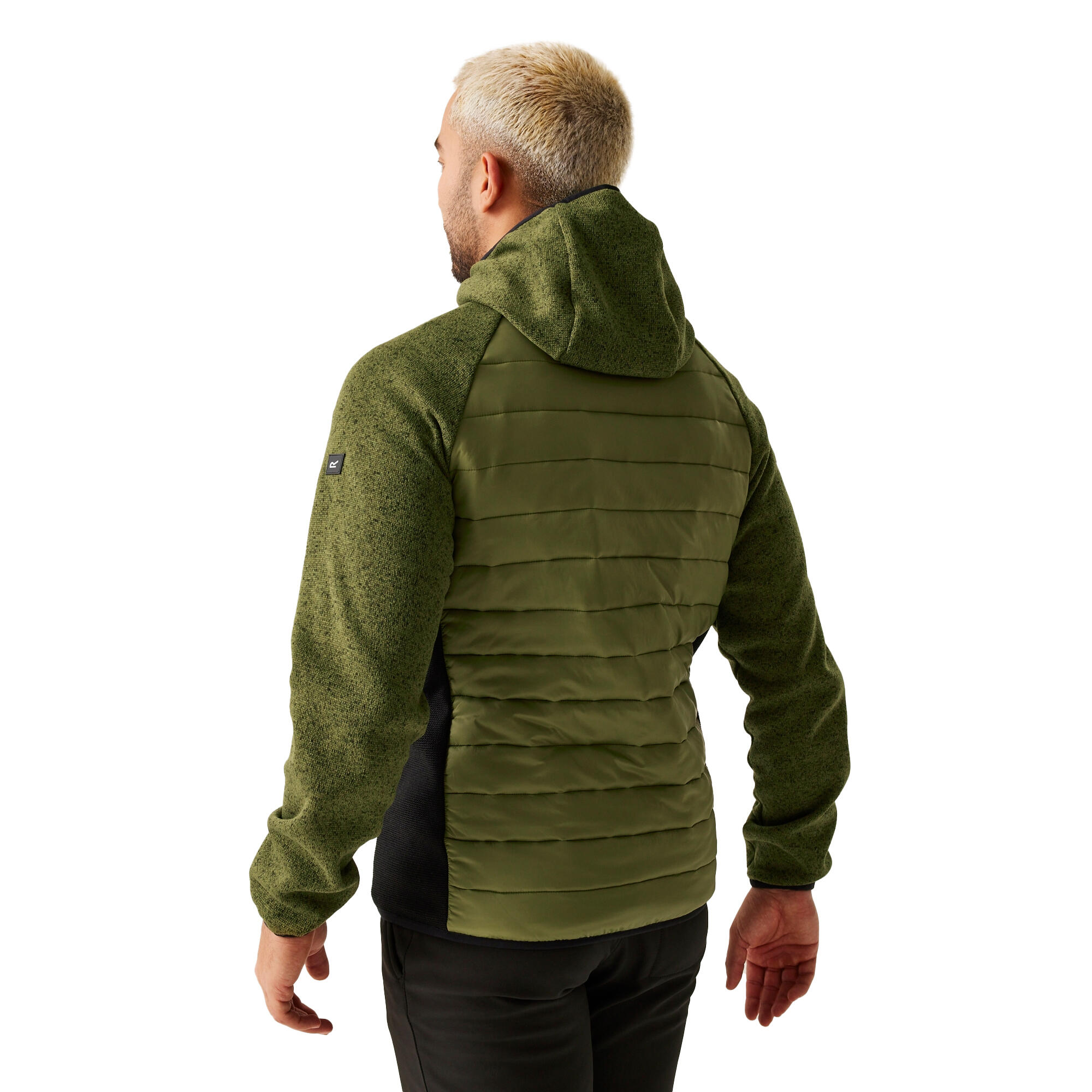 Veste Hybride NEWHILL Homme (Vert Néphrite / Noir) 3/5