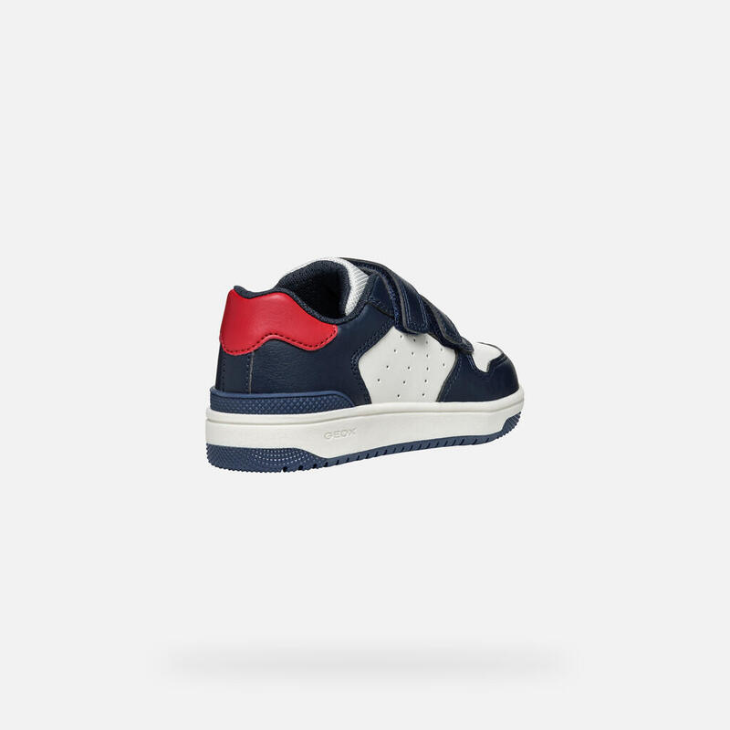 Trampki Geox Model J Washiba Kolor Niebieski