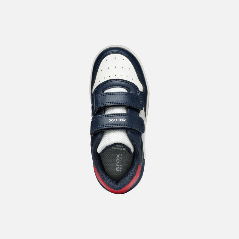 Trampki Geox Model J Washiba Kolor Niebieski