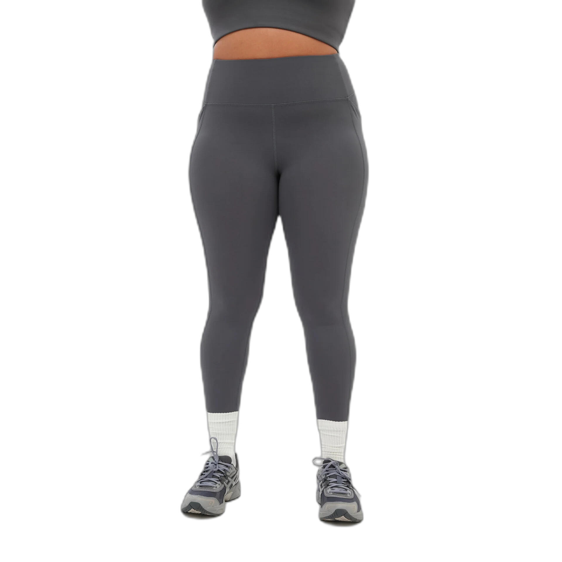 Legging a vita alta 7/8 con tasca donna Girlfriend Collective 1/3