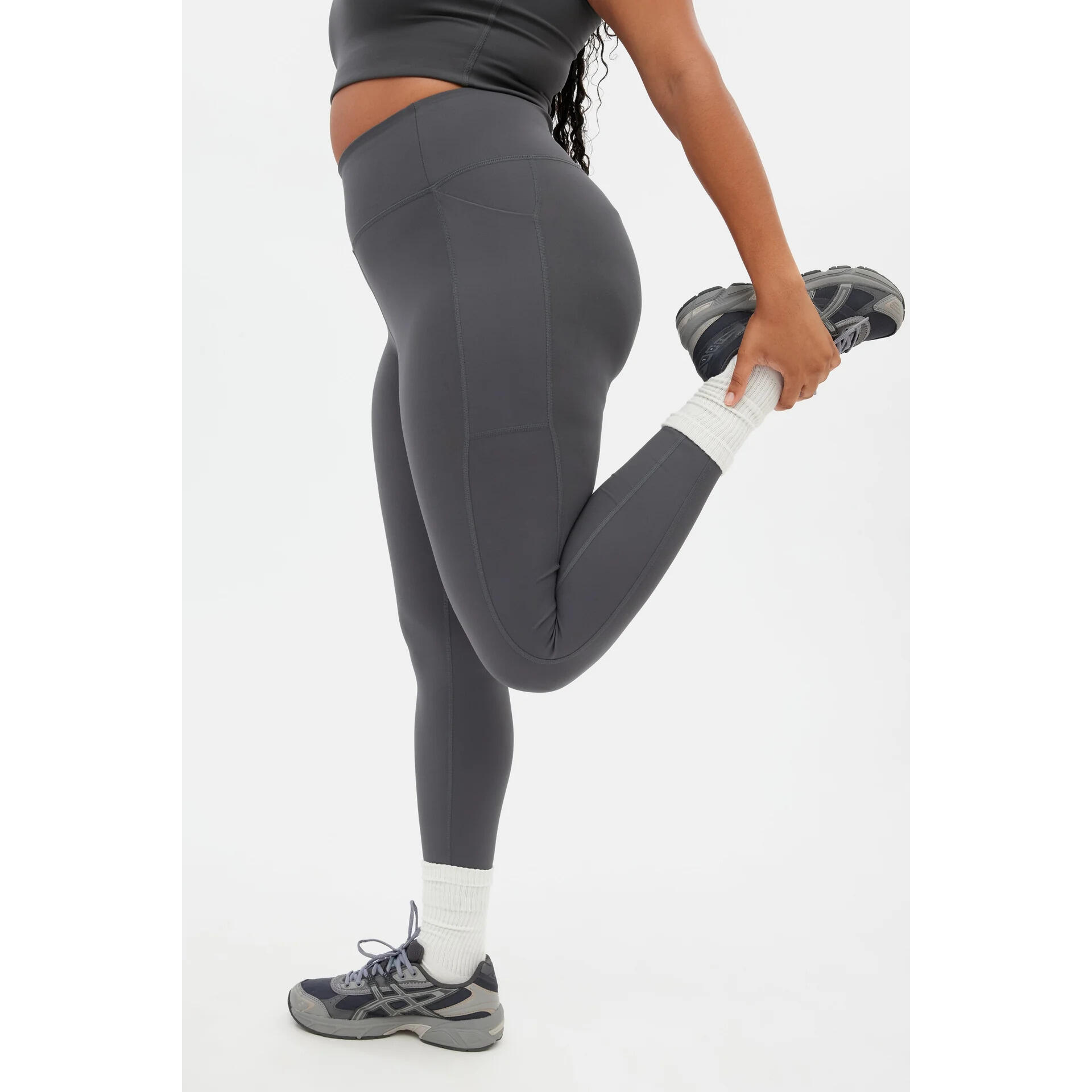 Legging a vita alta 7/8 con tasca donna Girlfriend Collective 3/3