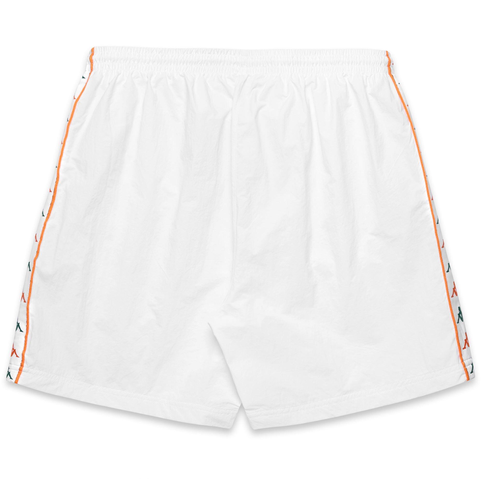 Pantaloncini sportivi da uomo in poliammide bianco da streetwear sportivo 2/7