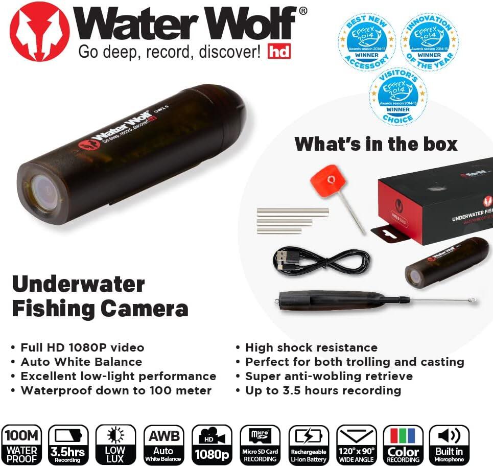 Waterwolf 2.0 1080K Onderwatercamera - Overige Karperspullen 3/7