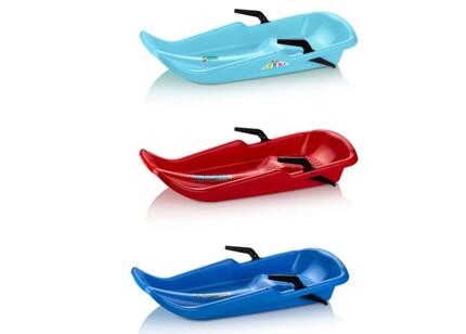 Kinderschlitten mit Bremsen - Robuster Design-Schlitten! Kinderschlitten