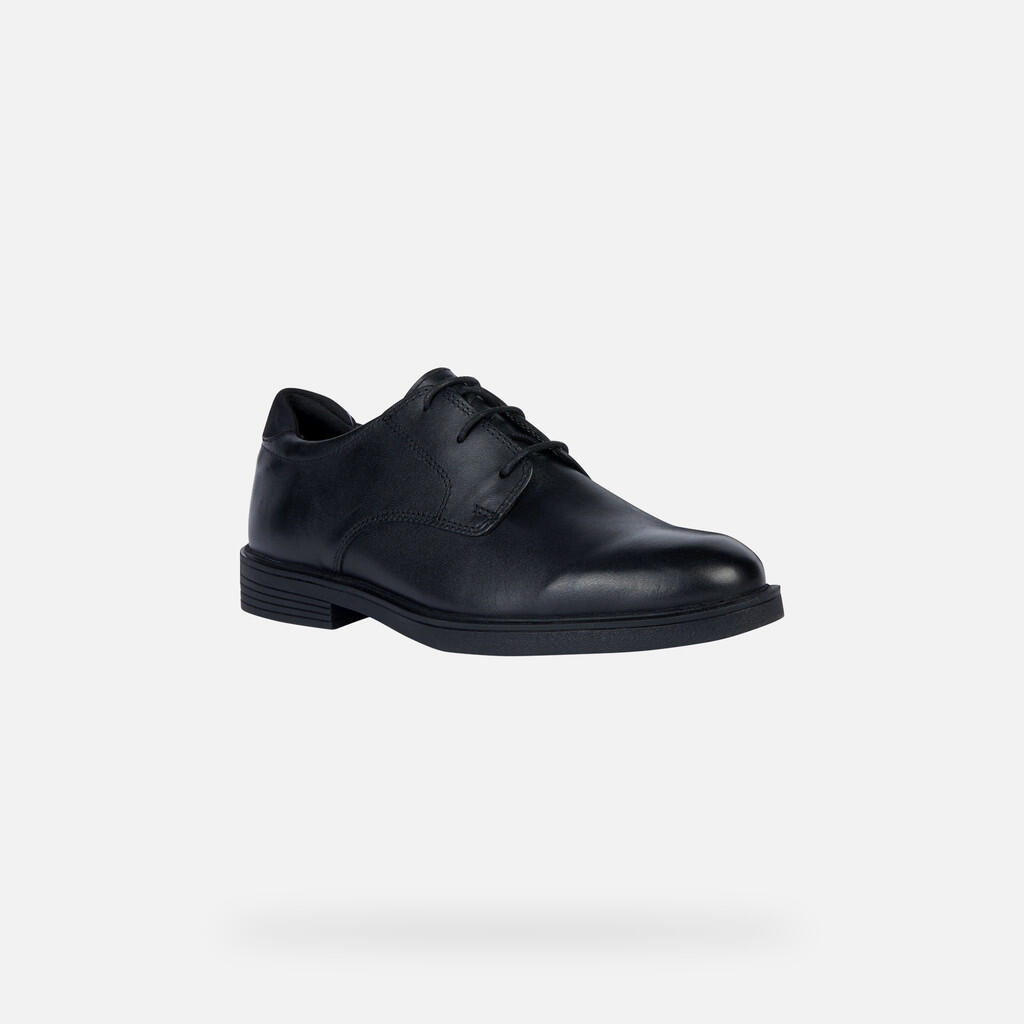 Chaussures Pour Uniforme Garçon J ZHEENO BOY Noir 4/7