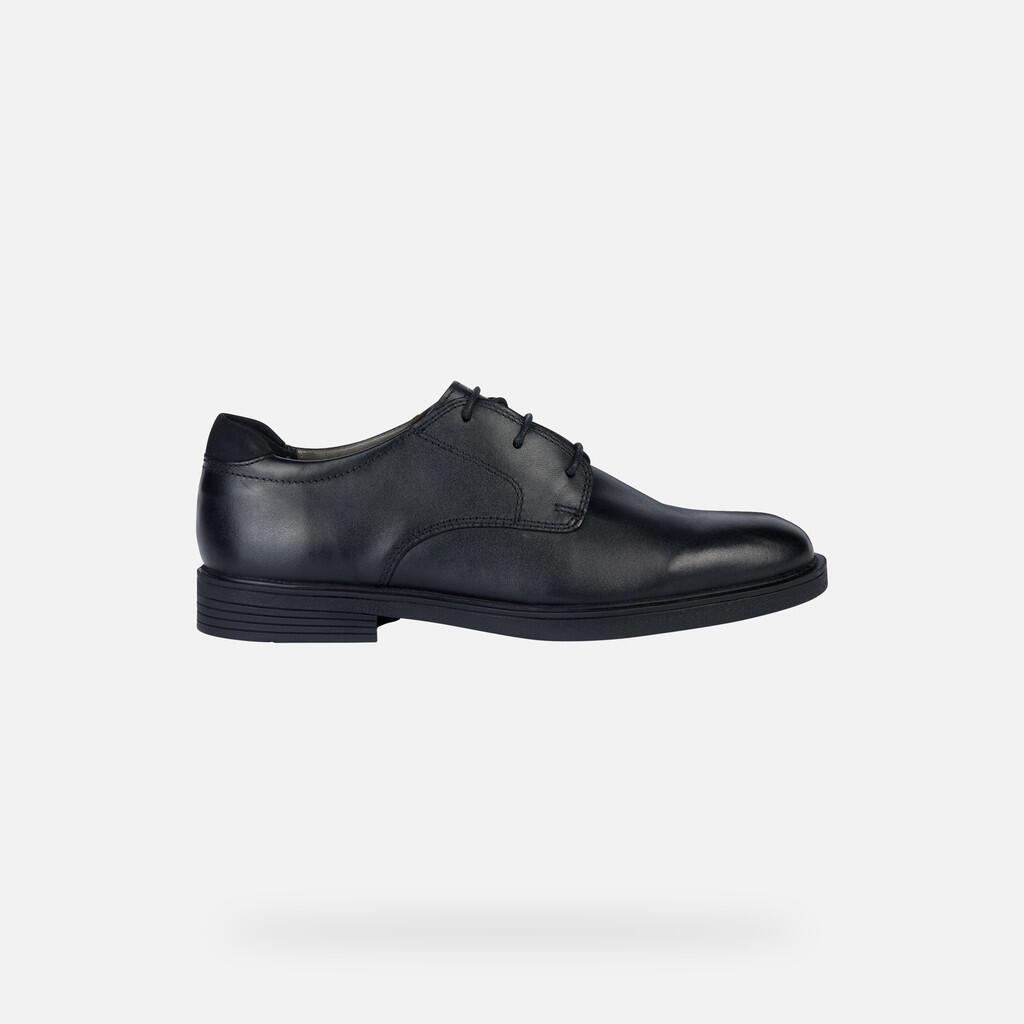 Chaussures Pour Uniforme Garçon J ZHEENO BOY Noir 2/7