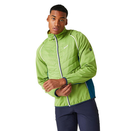 Steren II" Hybridjacke für Herren Pikantgrün/Leuchtend Blau/Zitronen Limette