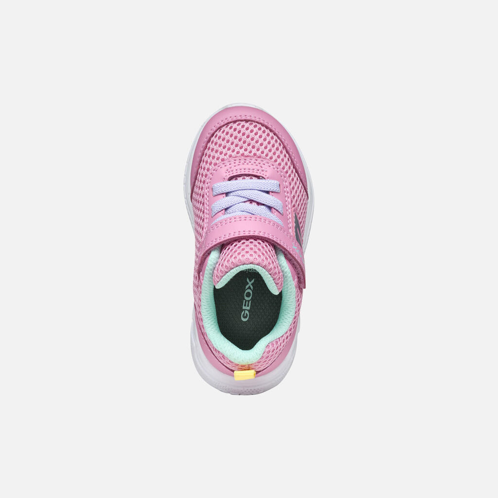 Pantofi Sport Geox Model B Sprintye Girl Culoare Roz 7/7