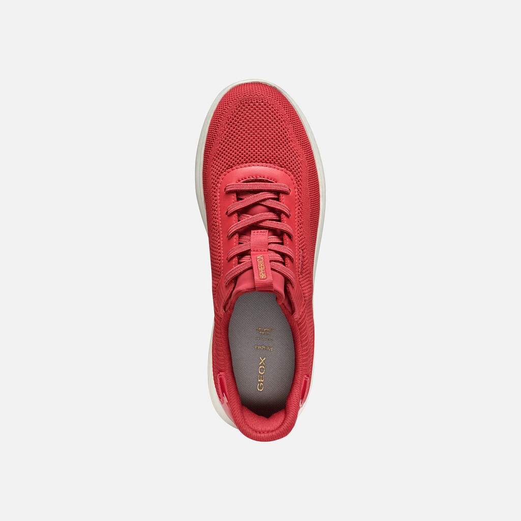 Chaussures Femme Geox D557MA Rouge Rouge Geox 6/7