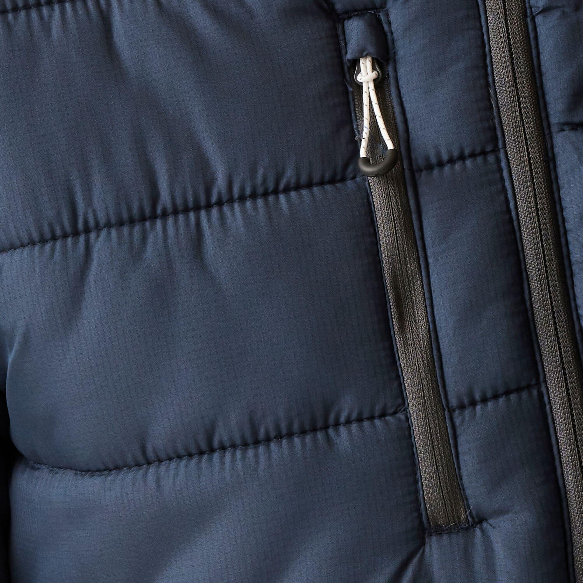 Doudoune Synthétique Randonnée - Nagate Noir Homme 5/6