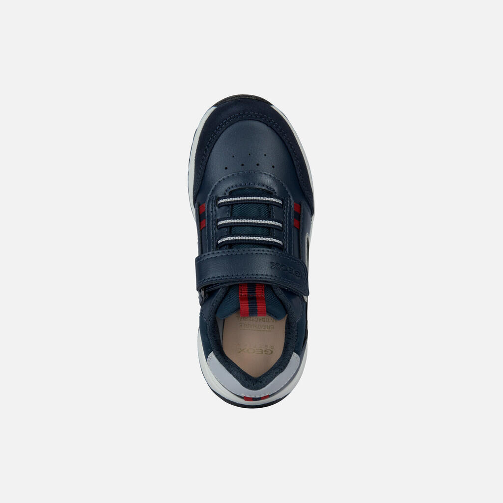 Buty GEOX J BRIEZEE B. Niebieski 7/7