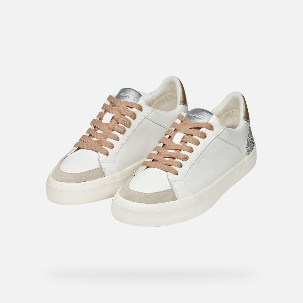 Baskets Femme D EMMELENY Blanc 4/7