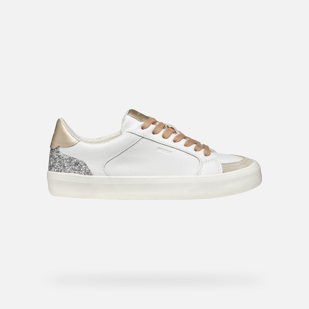 Baskets Femme D EMMELENY Blanc 2/7
