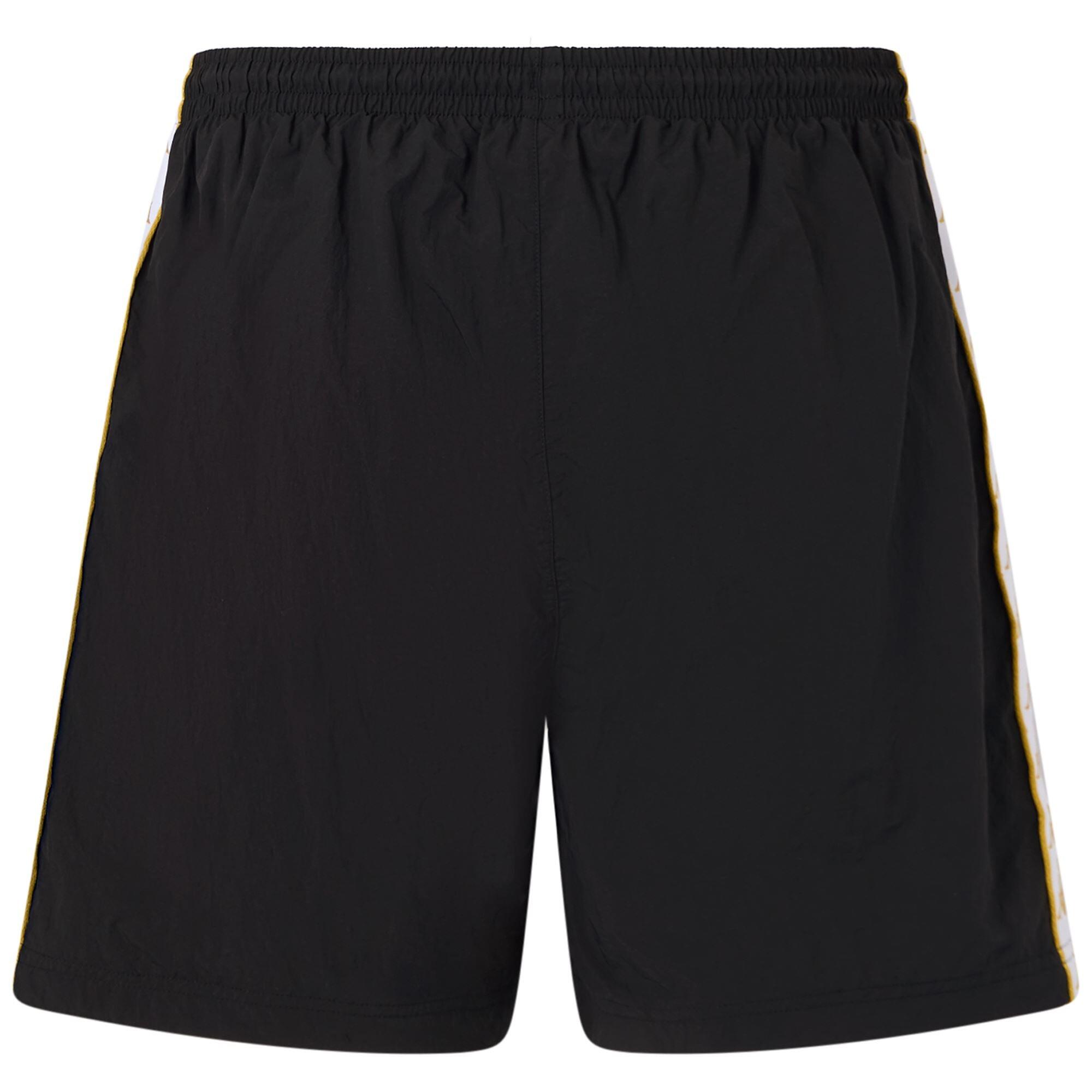 Pantaloncini sportivi da uomo in poliammide nero da streetwear sportivo 3/5