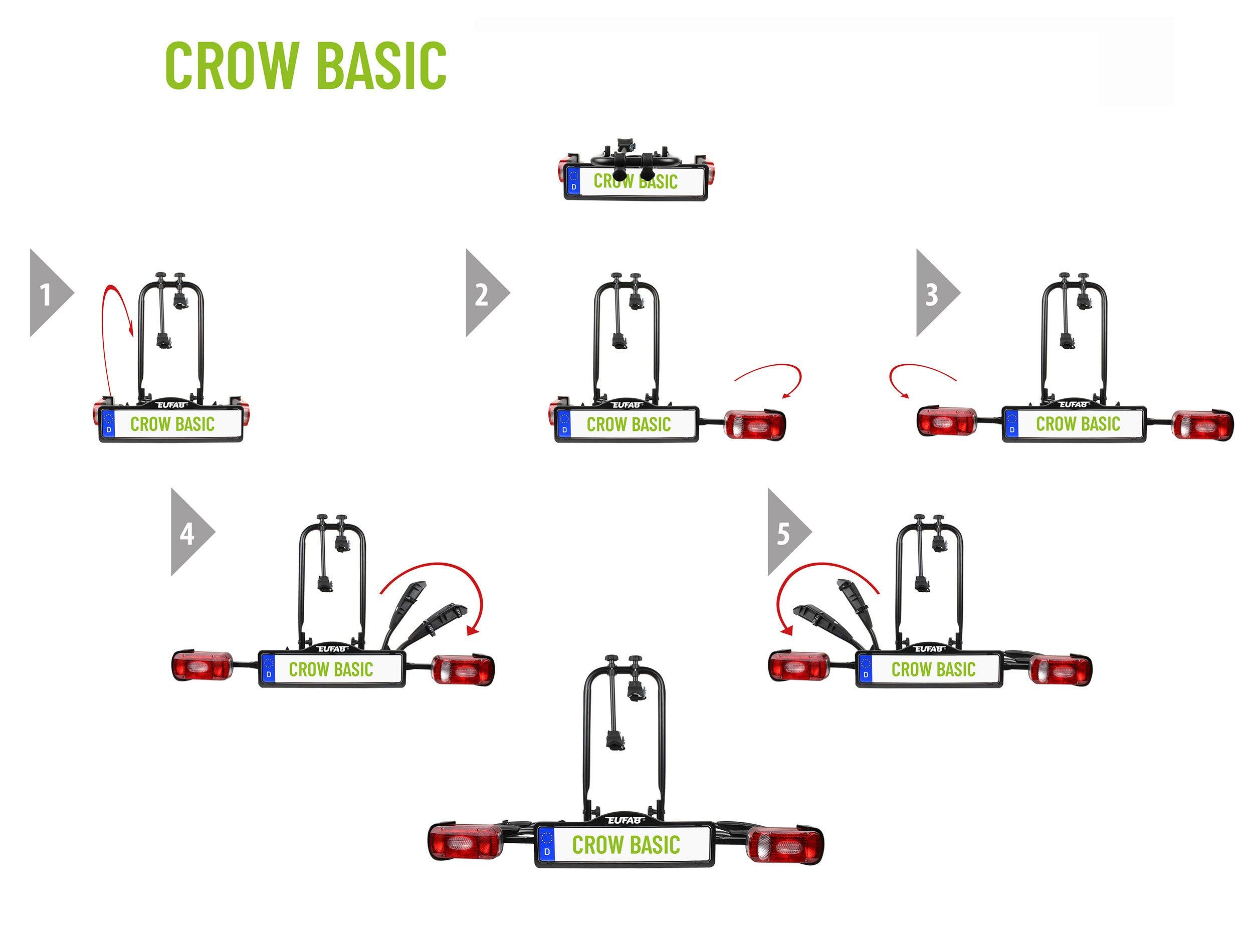 CROW Suporte base para 2 bicicletas 7/7