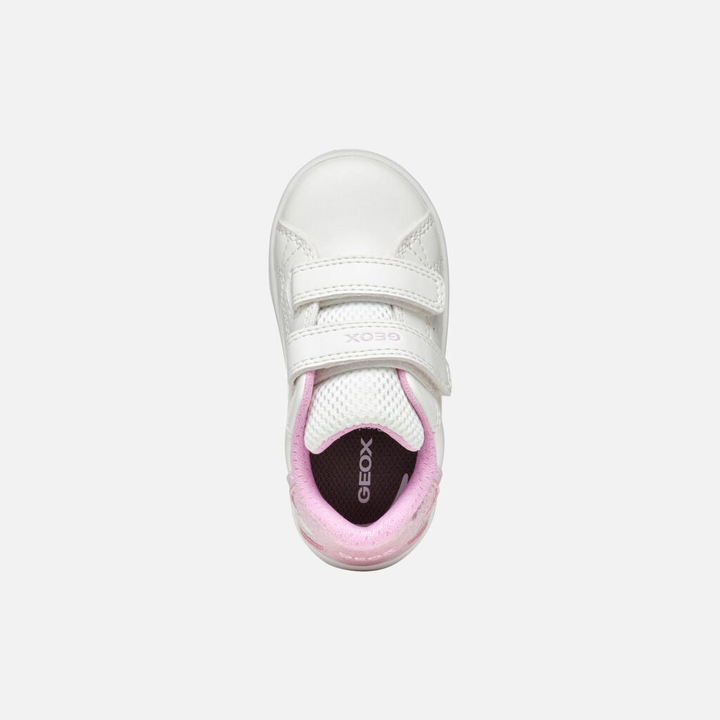 Baskets Bébé Fille ECLYPER BABY GIRL Blanc/Rose 7/7
