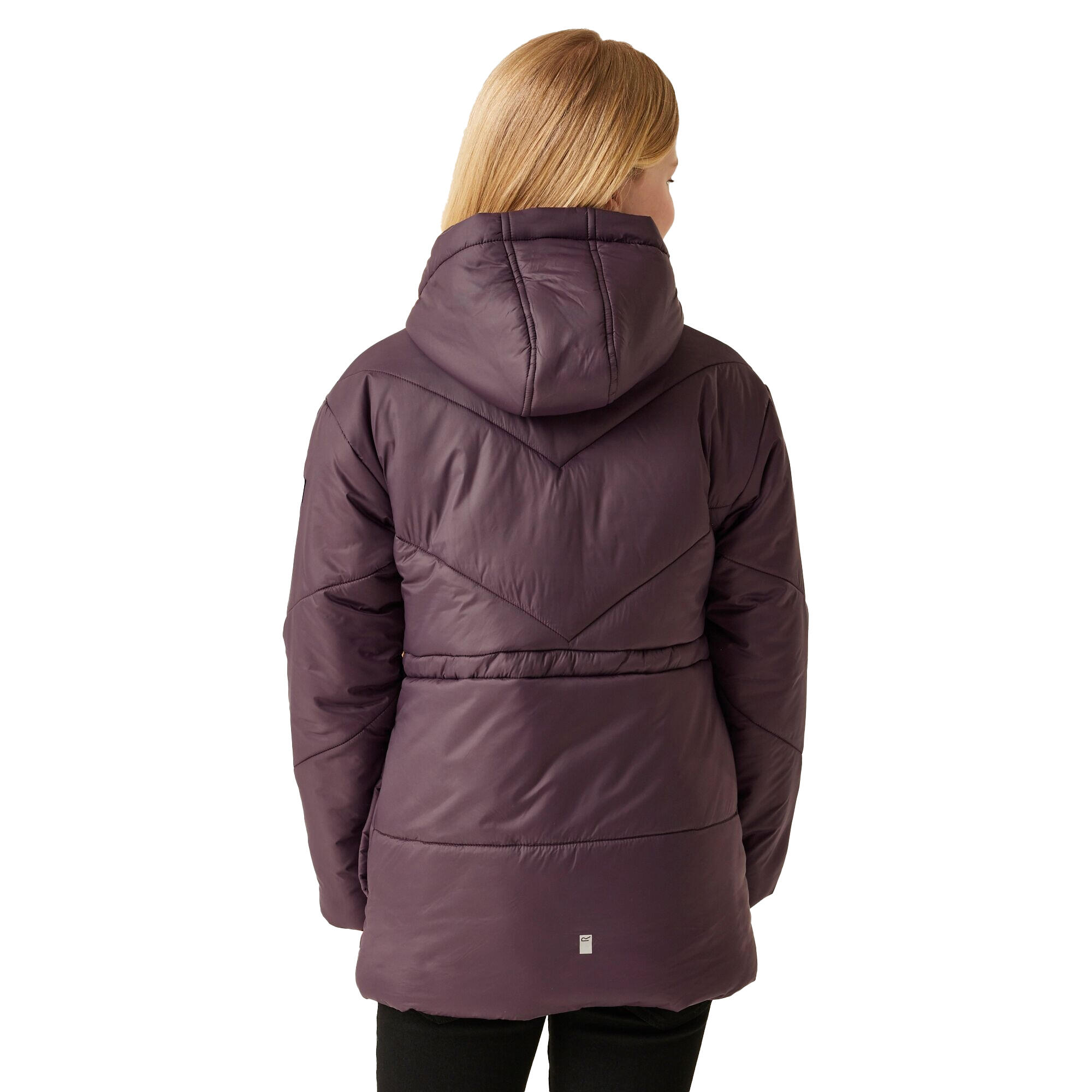 "Rurie" Steppjacke für Kinder Tiefpflaume 3/5