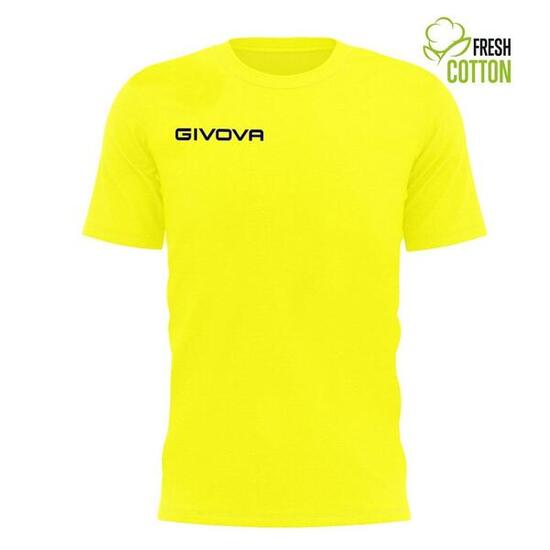 T-shirt uomo givova giallo