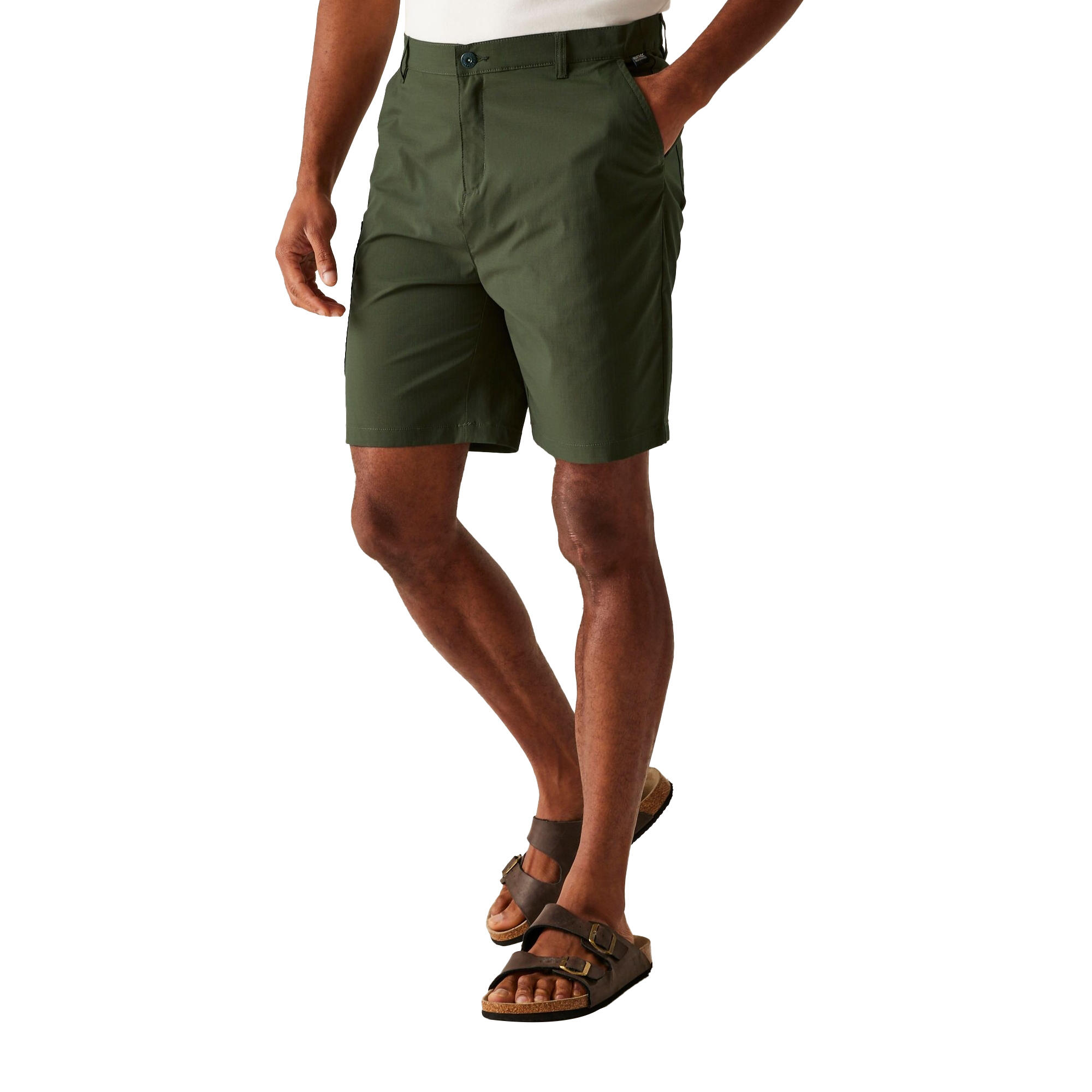 "Dalry" Shorts für Herren Dunkel-Khaki 4/5