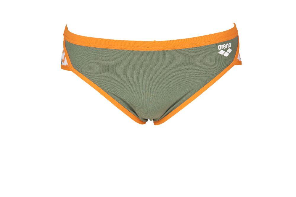 Kąpielówki slipy męskie na basen Arena Team Stripe Brief 4/7