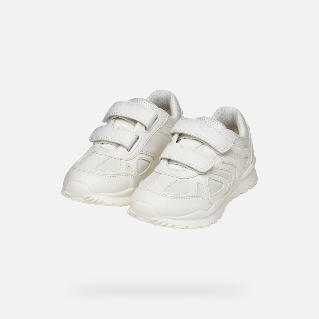 Baskets Garçon PAVEL BOY Blanc 3/7
