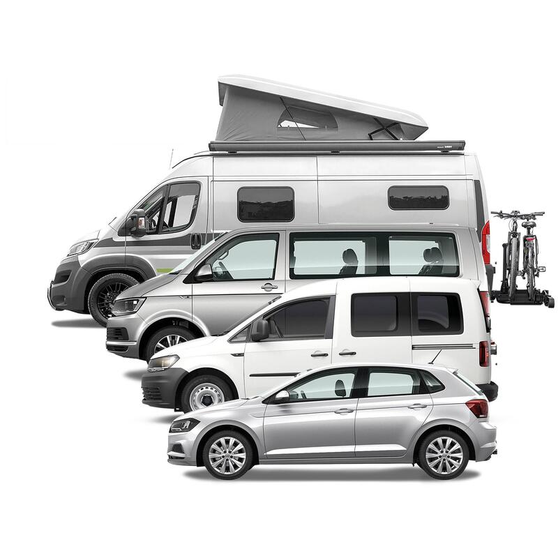 PORTE-VÉLOS 2 VÉLOS SD260 BLACK SPÉCIAL FOURGON ET PORTES BATTANTES - EUFAB
