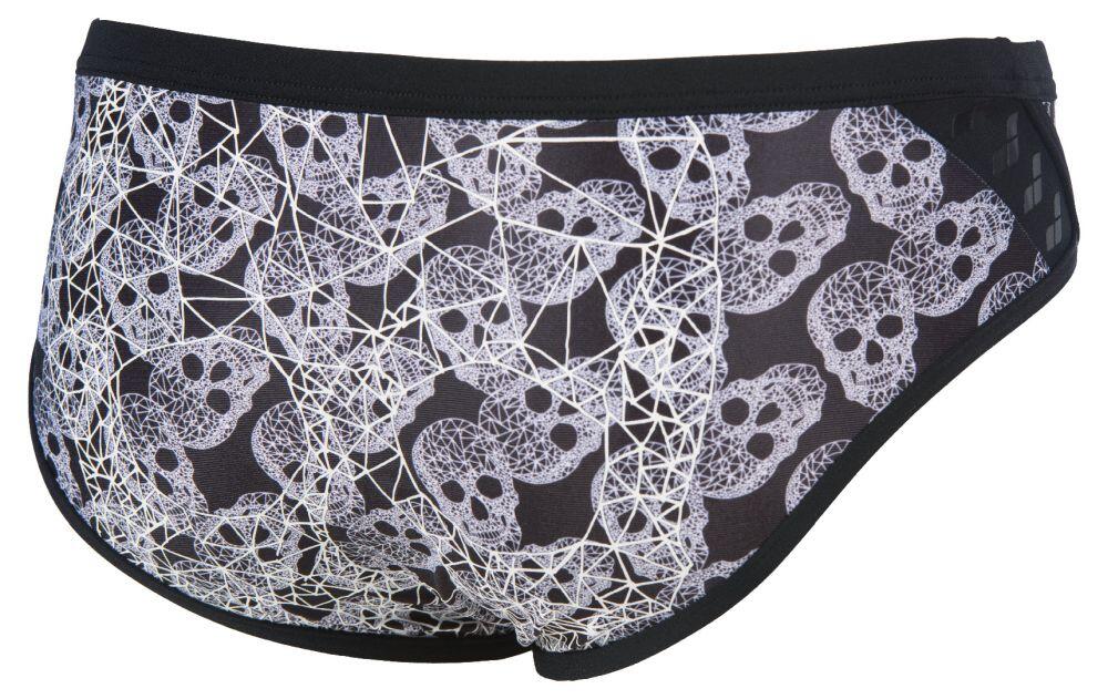 Kąpielówki slipy męskie na basen Arena Crazy Pop Skulls Brief 4/5