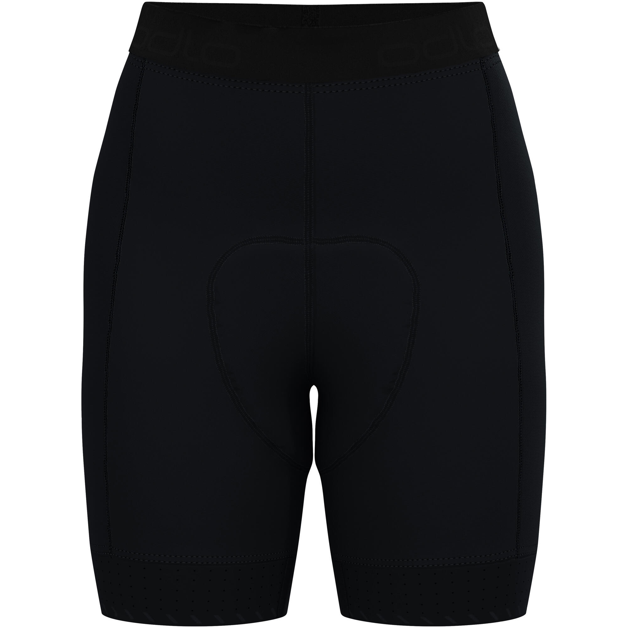 Spodenki rowerowe damskie Odlo EXPLORER LINER SHORT BL BOTTOM liner 5/6