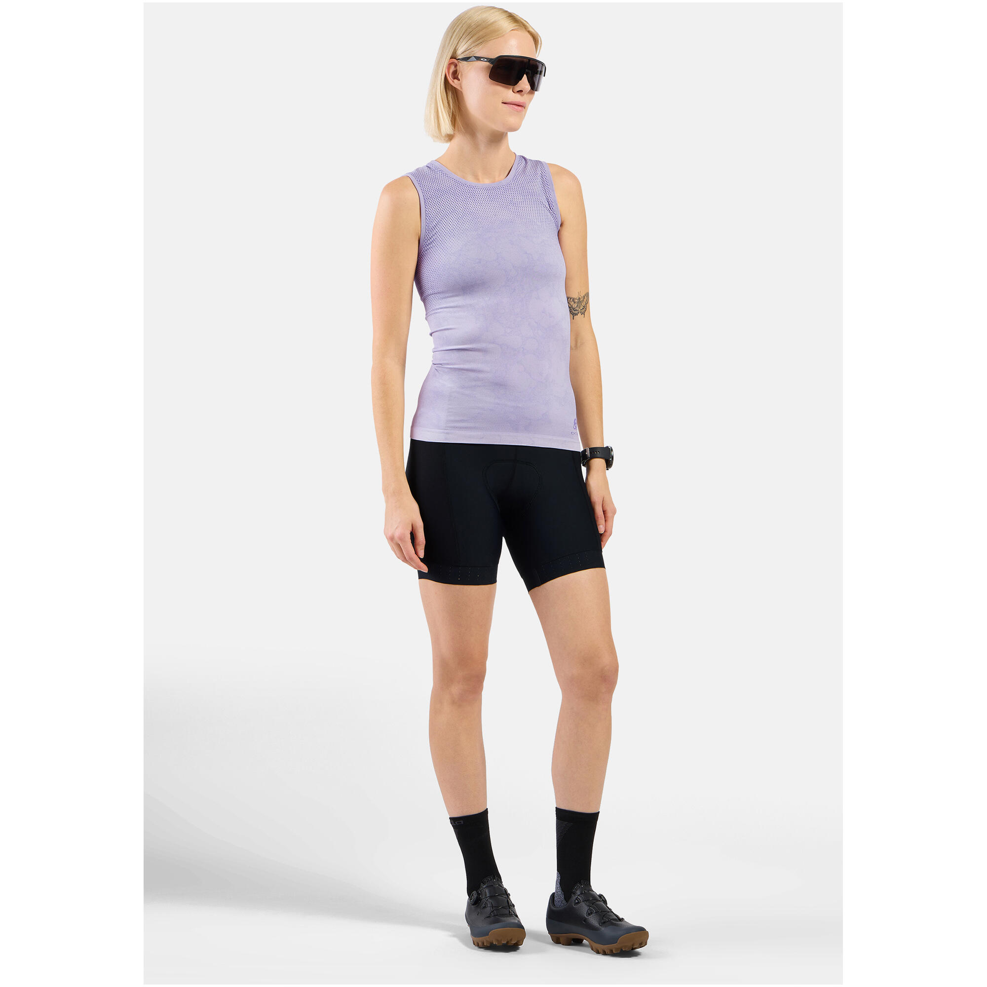 Spodenki rowerowe damskie Odlo EXPLORER LINER SHORT BL BOTTOM liner 3/6