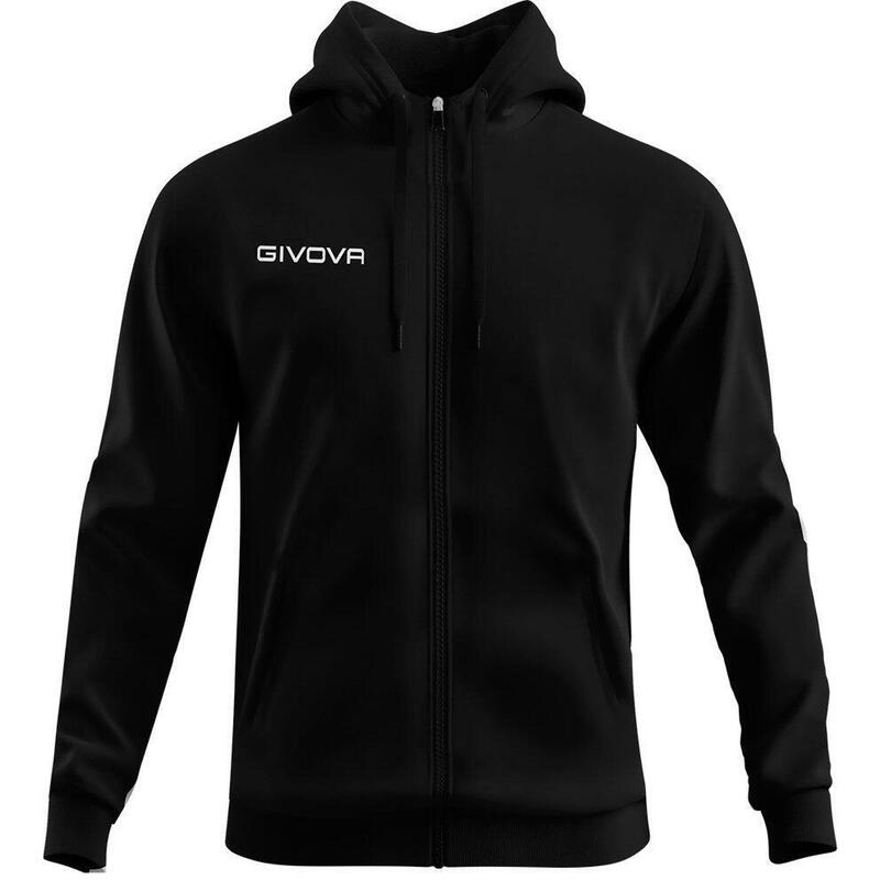 Hanorac sport Givova Polarfleece 500 Negru