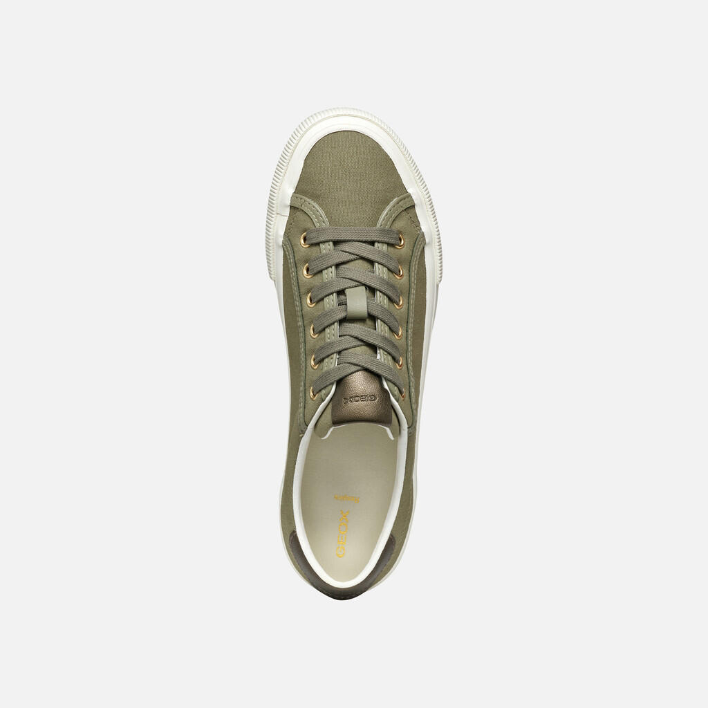 Baskets Femme D EMMELENY Vert Sauge/Vert 6/7