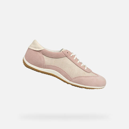 Baskets Femme D VEGA Taupe/Beige